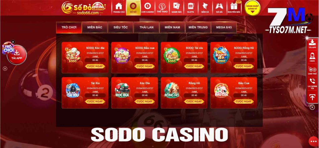 Sodo Casino | Nhà Cái Uy Tín Đa Dạng Trò Chơi Và Khuyến Mãi 4 Sodo casino