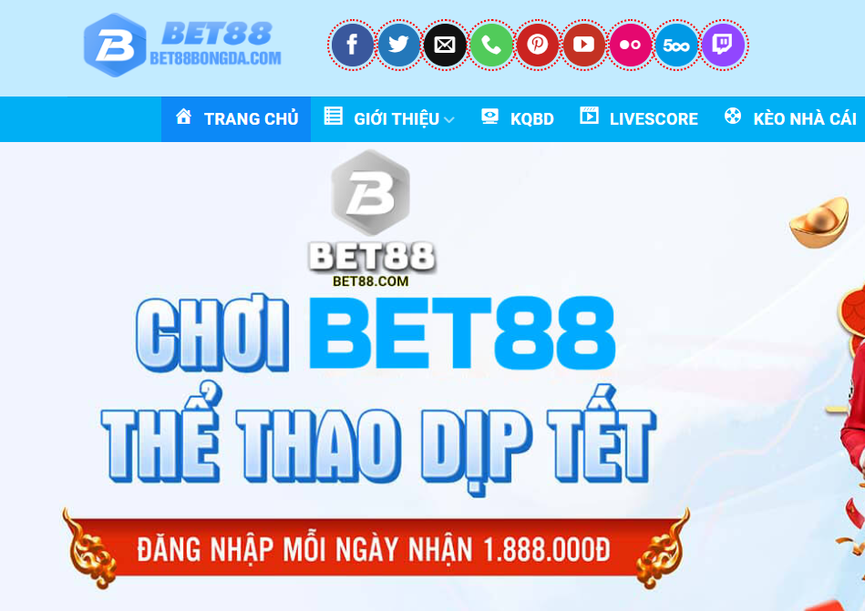 BET88 Bóng Đá - Đánh Giá Trang Web Cá Cược Bóng Đá Uy Tín 7 image