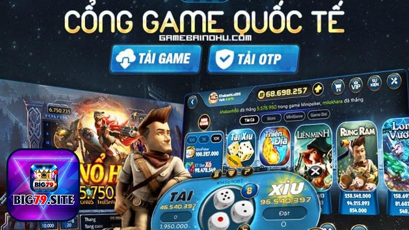 Big79 - Cổng game đổi thưởng hấp dẫn nhất 2023