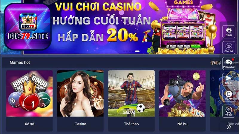 Big79 - Cổng game đổi thưởng hấp dẫn nhất 2023 12 Hướng dẫn nạp tiền
