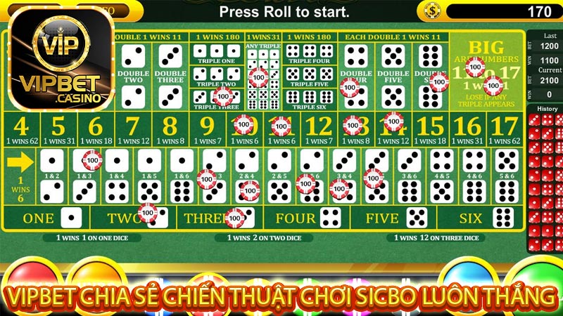 Vipbet Chia Sẻ Chiến Thuật Chơi Sicbo Luôn Thắng 11 Đặt cược theo những cao thủ