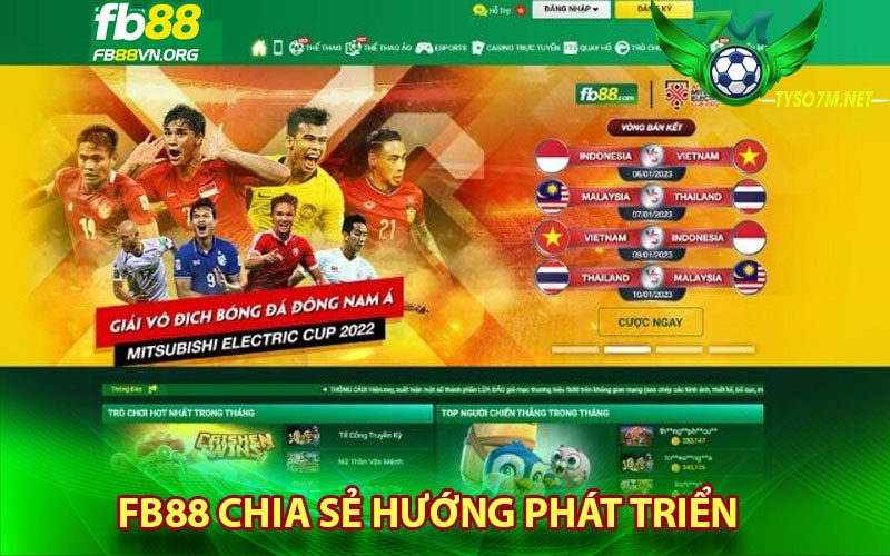 FB88 - Nhà Cái Đẳng Cấp Số 1 Châu Âu 11 FB88 chia sẻ hướng phát triển