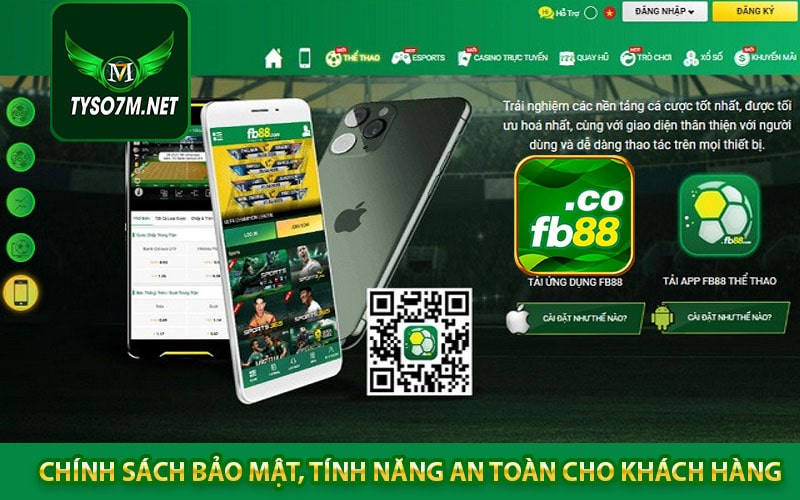 Nhà cái Fb88 - Khám phá nhà cái cá độ thể thao số 1 Châu Âu 10 Chính sách bảo mật, tính năng an toàn cho khách hàng