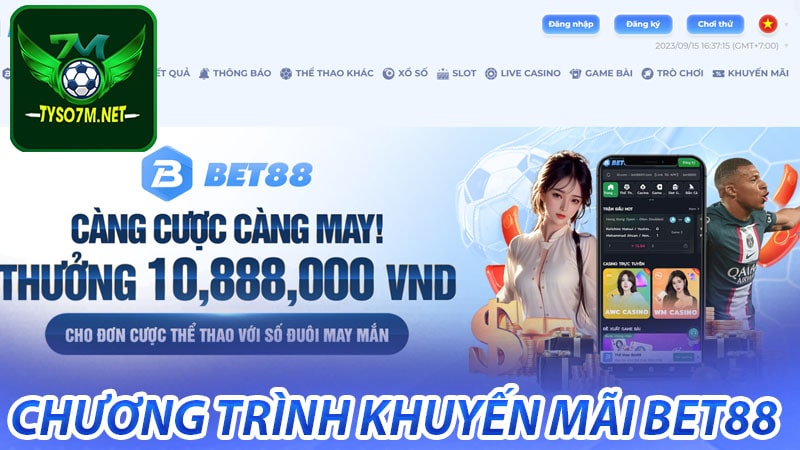 Khuyến mãi Bet88 | Link truy cập nhận khuyến mãi đặc biệt 8 Chương trình ưu đãi, khuyến mãi bet88 cung cấp