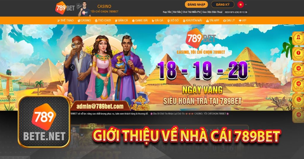 789Bet - Nhà cái cá cược Casino hàng đầu châu Á 8 Giới thiệu về nhà cái 789Bet