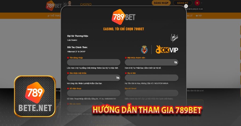 789Bet - Nhà cái cá cược Casino hàng đầu châu Á 11 Hướng dẫn tham gia 789Bet