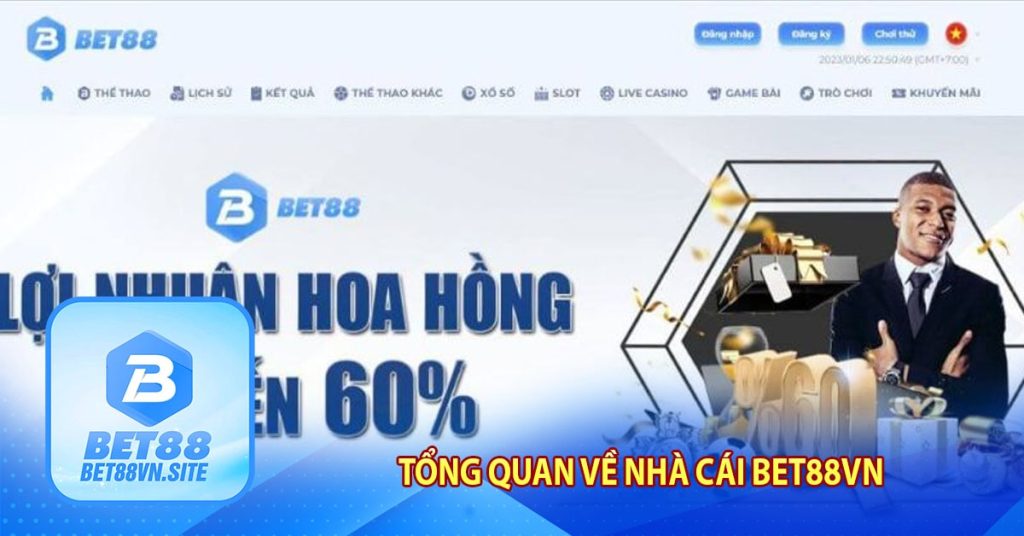Tổng quan về nhà cái Bet88vn