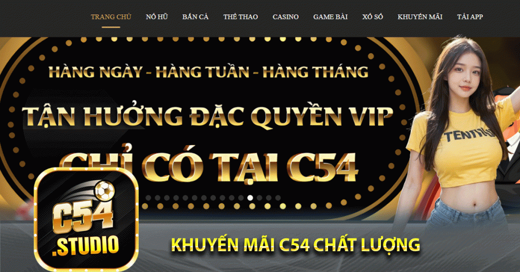 C54 studio - Link Đăng Ký Chính Thức C54.studio Tặng 54K 7 2 1
