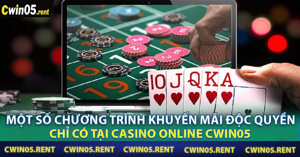 Casino Online CWIN05 - Sân Chơi Đáng Để Thử Nhất 2024 8 Một số chương trình khuyến mãi độc quyền chỉ có tại Casino Online CWIN05
