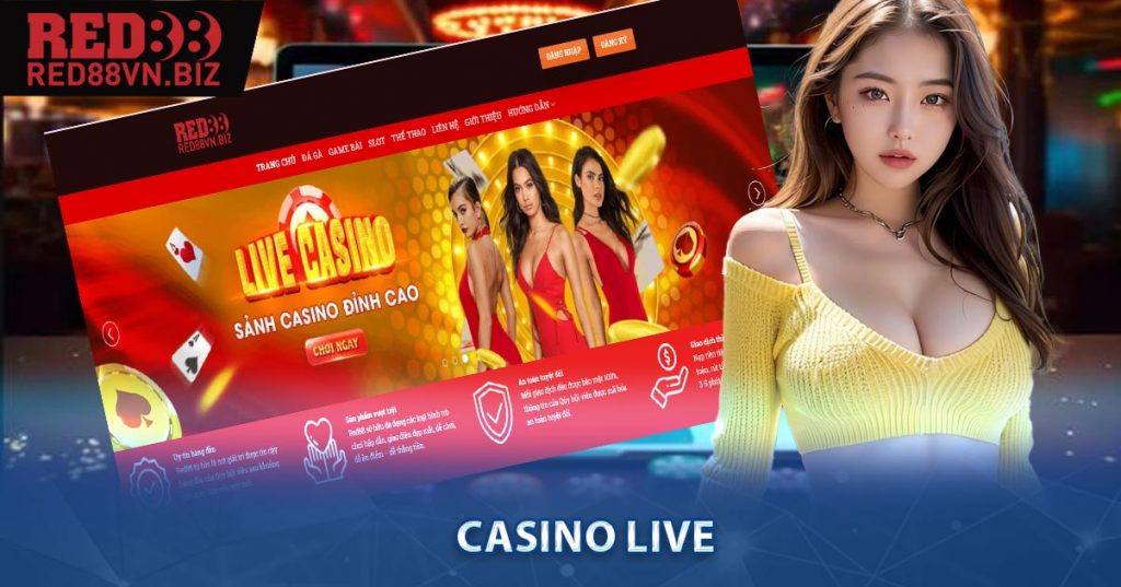 Nhà Cái RED88 - Hấp Dẫn Với Siêu Phẩm Cá Cược 8 Casino liveCasino live