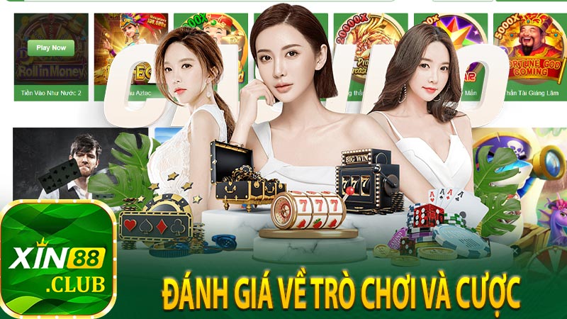 Đánh giá chi tiết về nhà cái Xin88 - Sân chơi cá cược hot 2024 9 Đánh giá về trò chơi và cược