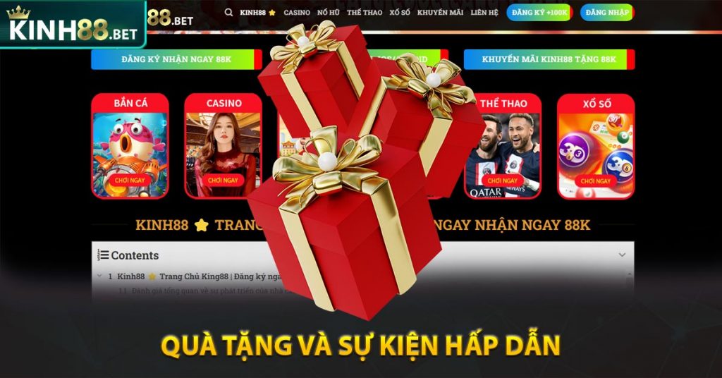 Kinh88 - Link Truy Cập Nhà Cái Kinh88 Chính Thức 2024 8 Quà tặng và sự kiện hấp dẫn